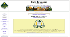 Desktop Screenshot of bathtownship.org
